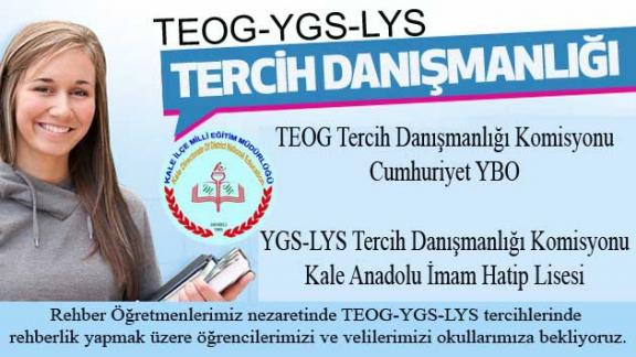 TEOG-YGS-LYS TERCİH KOMİSYONU