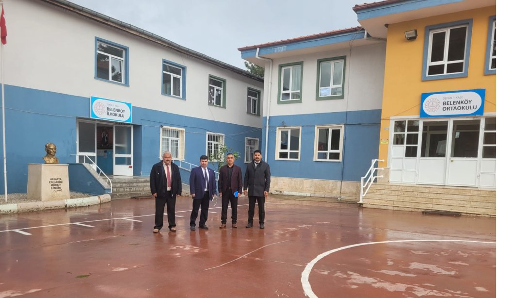Belenköy İlkokulu ve Ortaokuluna Okul Ziyareti Yapıldı